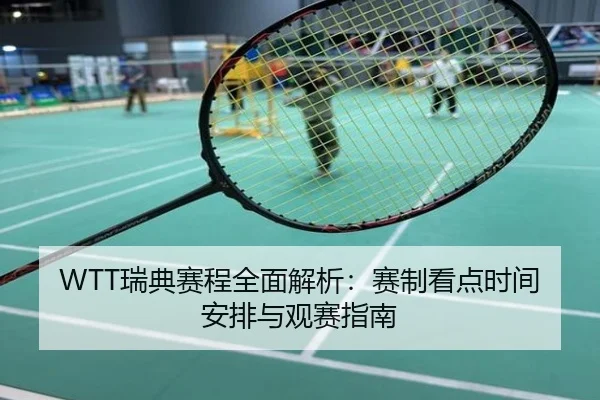 WTT瑞典赛程全面解析：赛制看点时间安排与观赛指南